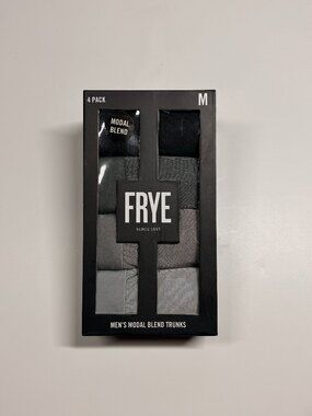 FRYE Modal Blend Trunks - 4 Pack - NWT - Black and Gray Tones